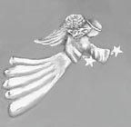 Star Angel Pin